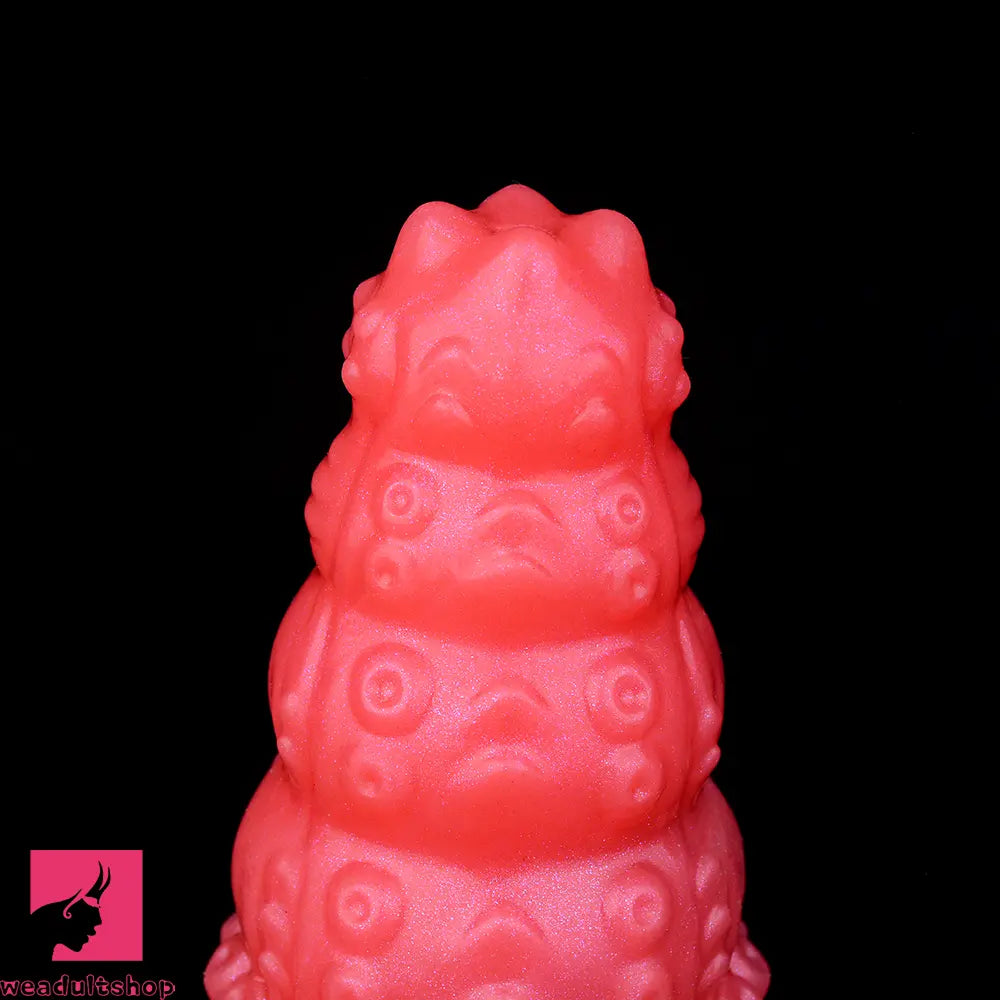 5.83in Fantasy Odd Silicone Soft Inflatable Spraying Water Dildo Butt Plug