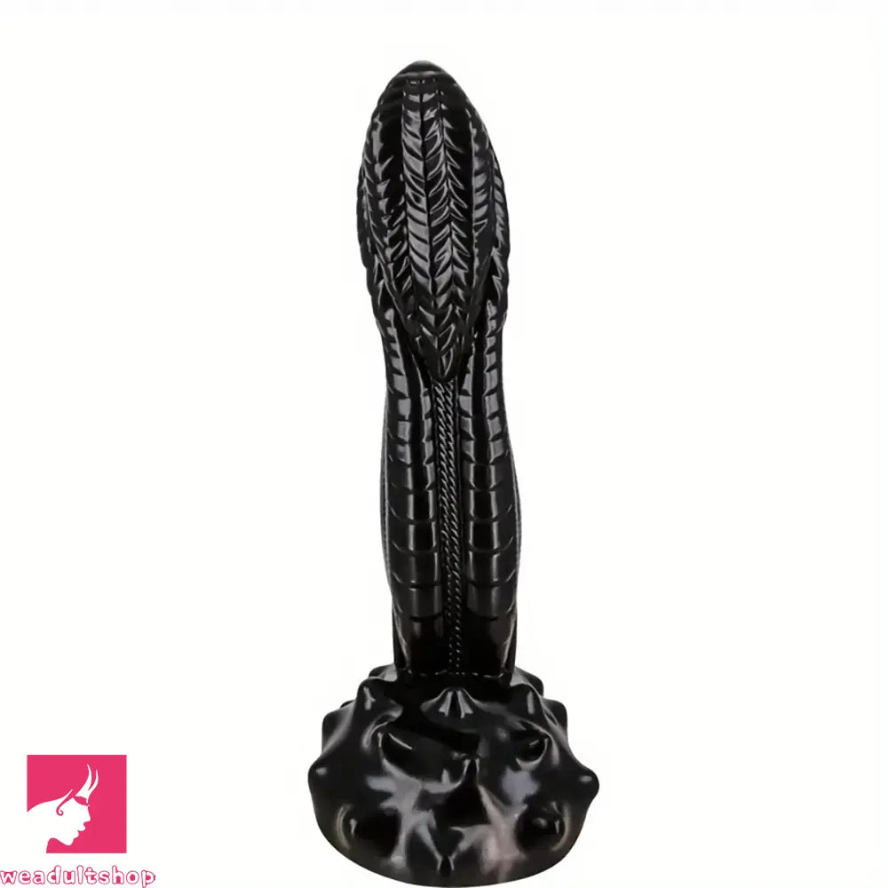 10.2in 12.4in Giant Pointed Penis Beast Animal Fantasy PVC Scales Dildo