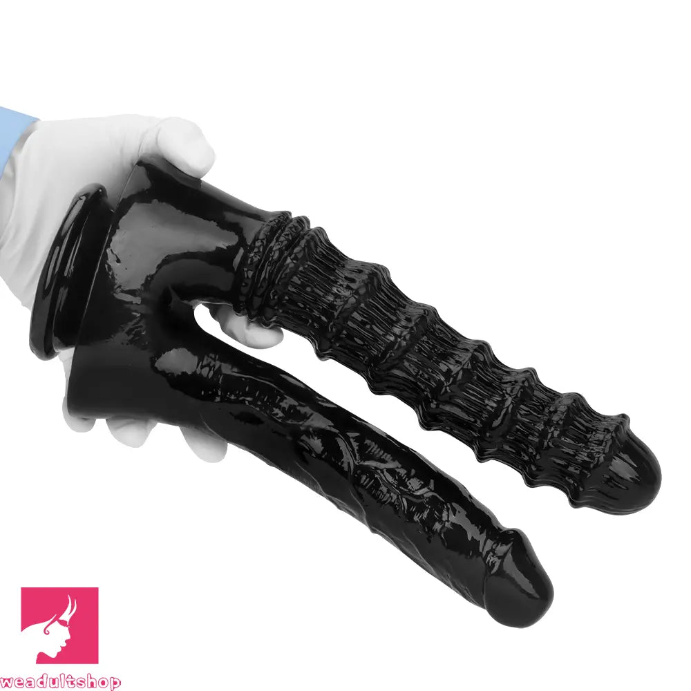 10.82in Oversized Double-headed Dildo For Lesbian Couple Gay Cock Toy