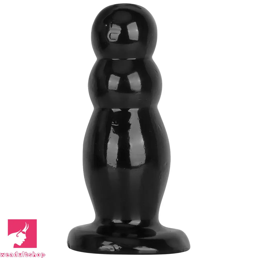 6.7in 10.23in Golden PVC Extra Large Thick Butt Plug Dildo Anal Clit Beads