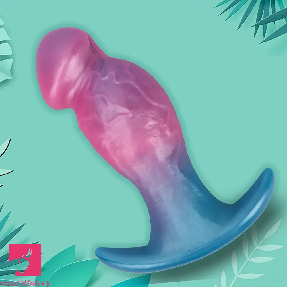 5.51in Realistic Silicone Small Dildo Solid Cock With Vivid Head Detail