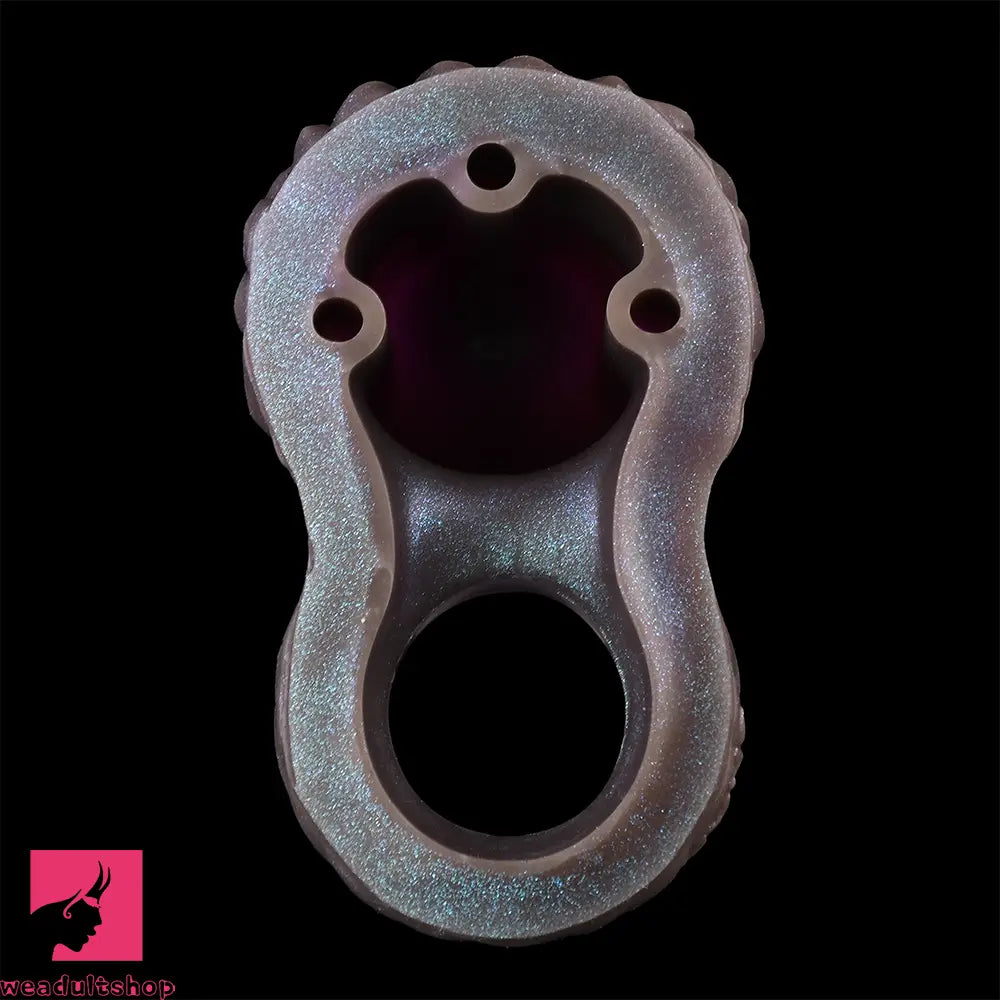 6.18in Dragon Fantasy Hollow Spiked Soft Dildo Sleeve For Cock Enlargement