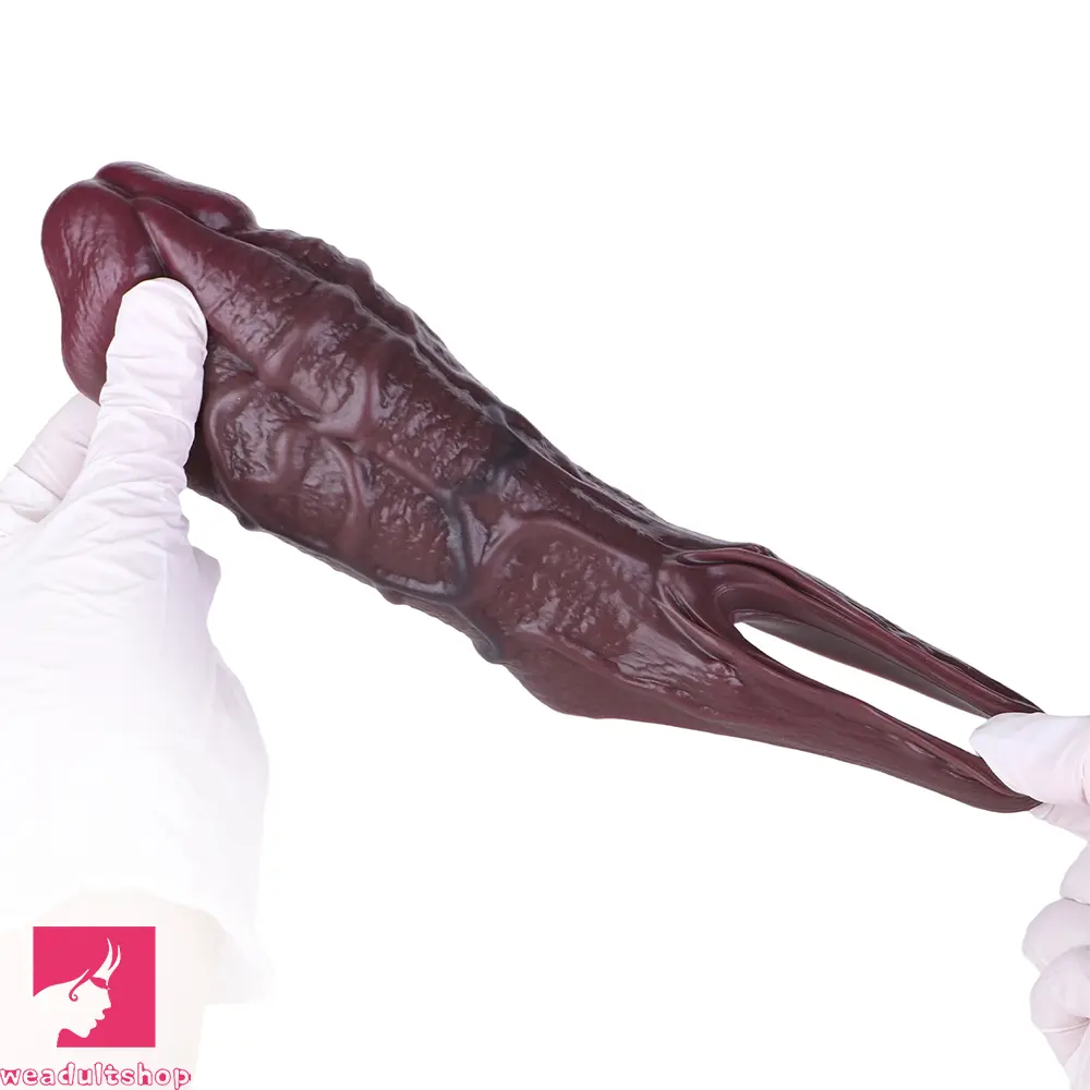 5.5in Male Wearable Masturbator Hollow Penis Silicone Dildo Cock Sleeve