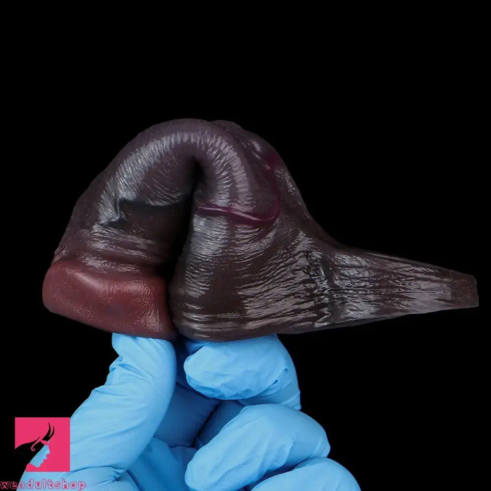 4.13in 4.92in 6.1in Real Skin-Friendly Stretchable Hollow Dildo Sleeve Toy