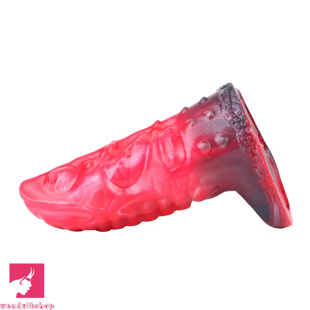 6.14in Hollow Dildo Built-in keel Vibration Remote Control Tentacle Penis Sleeve