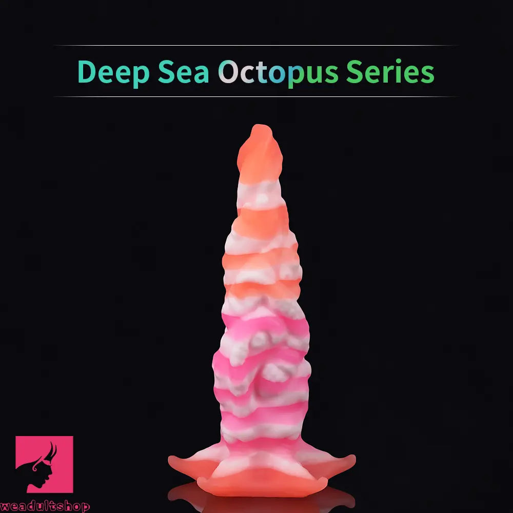 9.06in Deep Sea Tentacle Octopus Soft Silicone Big Dildo For Anus Sex