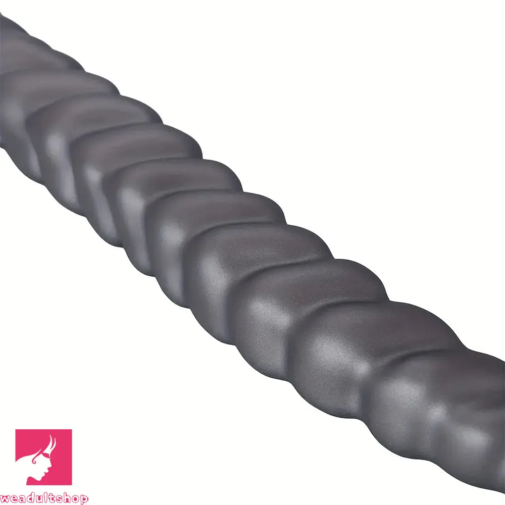 13.77in 15.74in 17.71in 19.68in Long Screw Anal Whip Huge Clit Soft Dildo