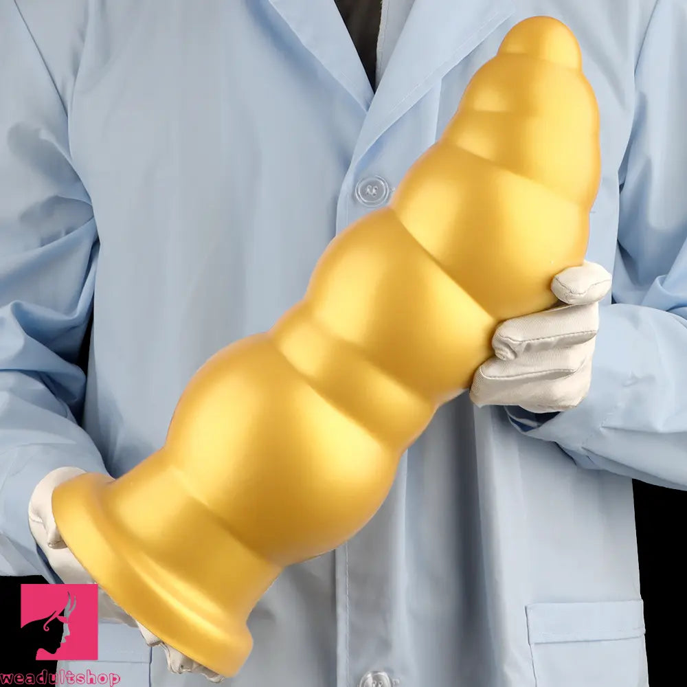 10.23in 14.56in Giant Cock Butt Plug Small Head Silicone Soft Thick Dildo