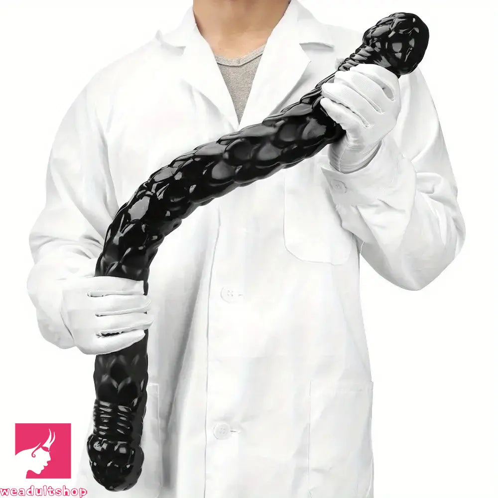 20.47in 27.55in Double-Headed Extra Long Fish Scale Huge Dildo For Sex