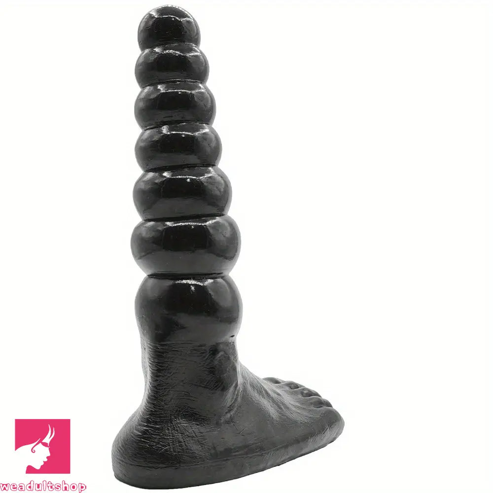 9.45in Simulated Foot Pull String Dual-Use Monster Dildo Anal Beads