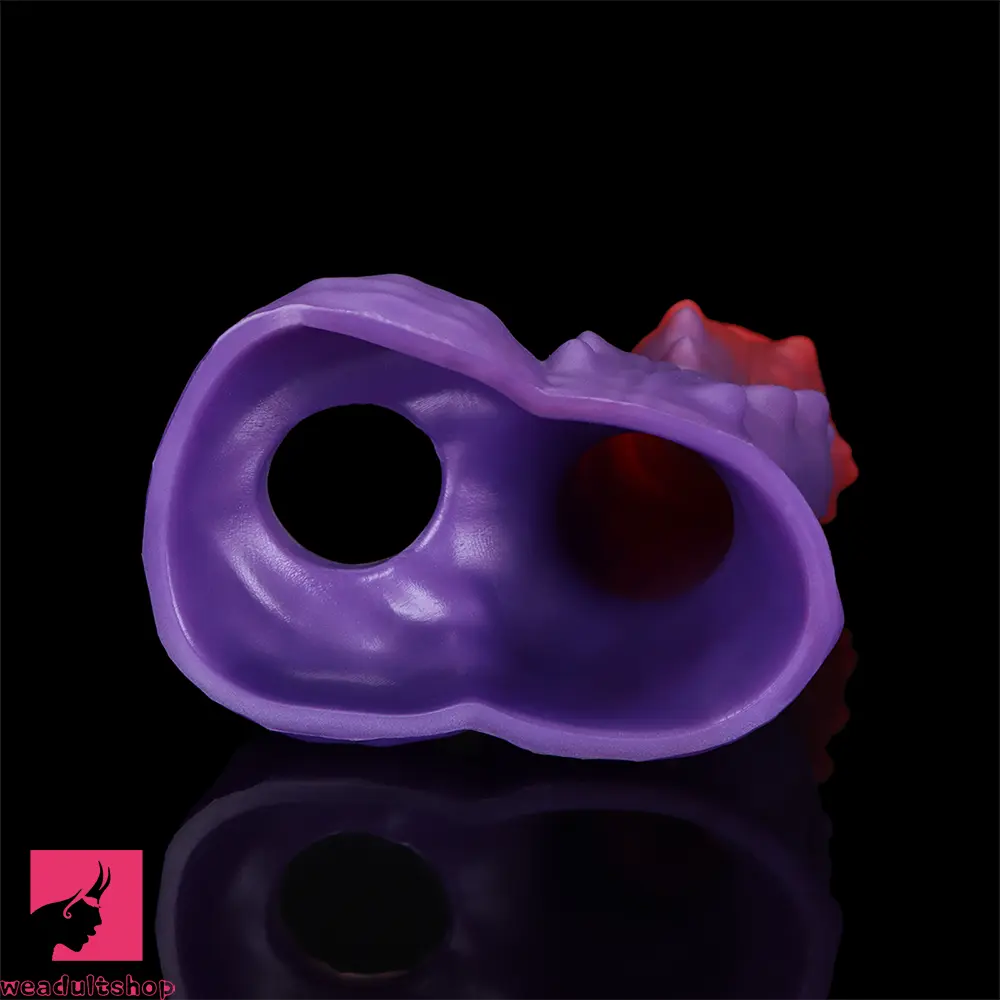 4.72in 5.31in 5.9in Spiked Cock Hollow Dildo Sleeve Penis Extended Sheath