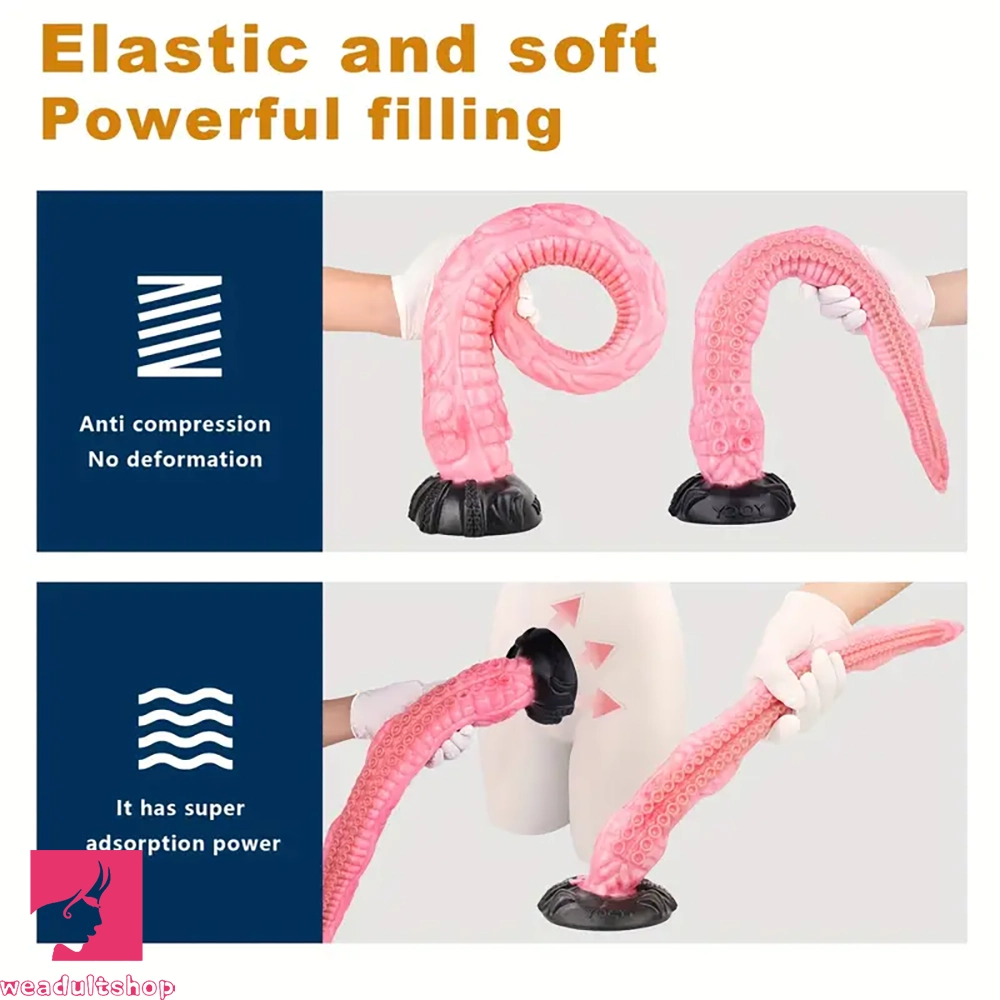 11.3in 13.77in 17.71in 21.65in Octopus Fantasy Creature Big Long Dildo - Weadultshop