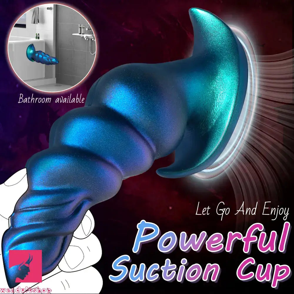 5.31in 6.29in 7.48in Knot Monster Silicone Dildo Anal Plug For Beginner Toy