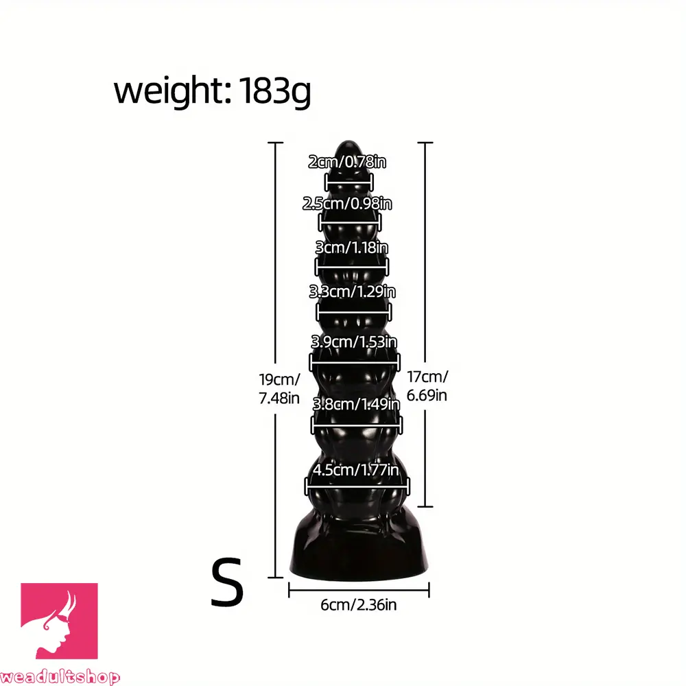 7.48in 9.37in 11.6in Cross-border Anal Dildo For Male Couple Masturbation