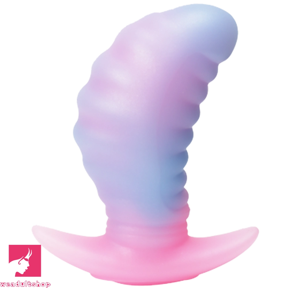 3.38in 4.56in 5.53in Small Butt Plug Dildo For Men Women Fucking Clit