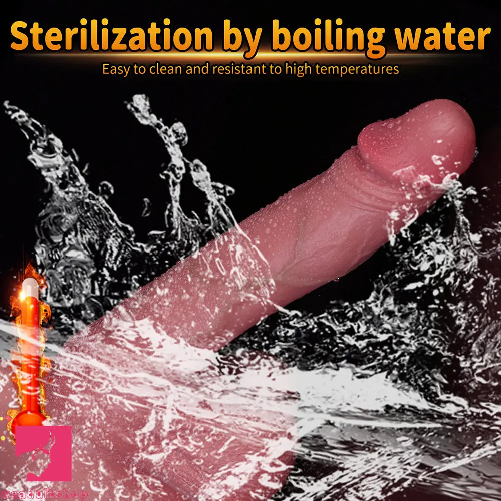 9.84in Silicone Big Strapon Hollow Dildo With Glans Penis For Women Sex