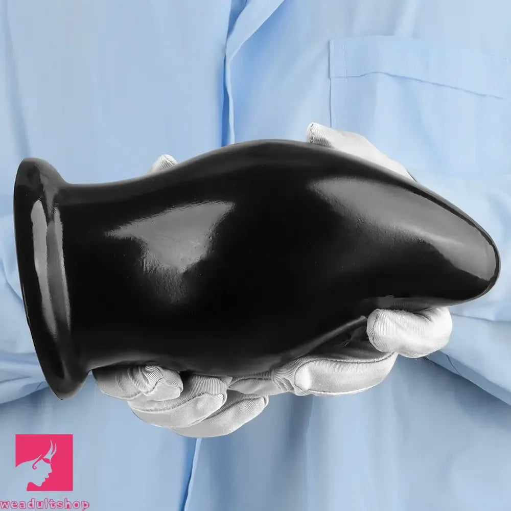 7.87in 9.44in PVC Black Anal Plug Thick Fat Big Dildo Cock With Suction Cup