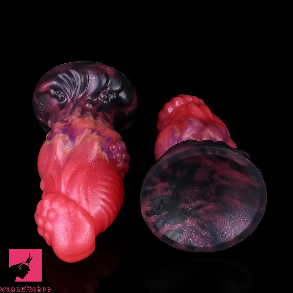5.51in Fantasy Monster Thick Odd Dildo Silicone Soft Sex Toy For Clit