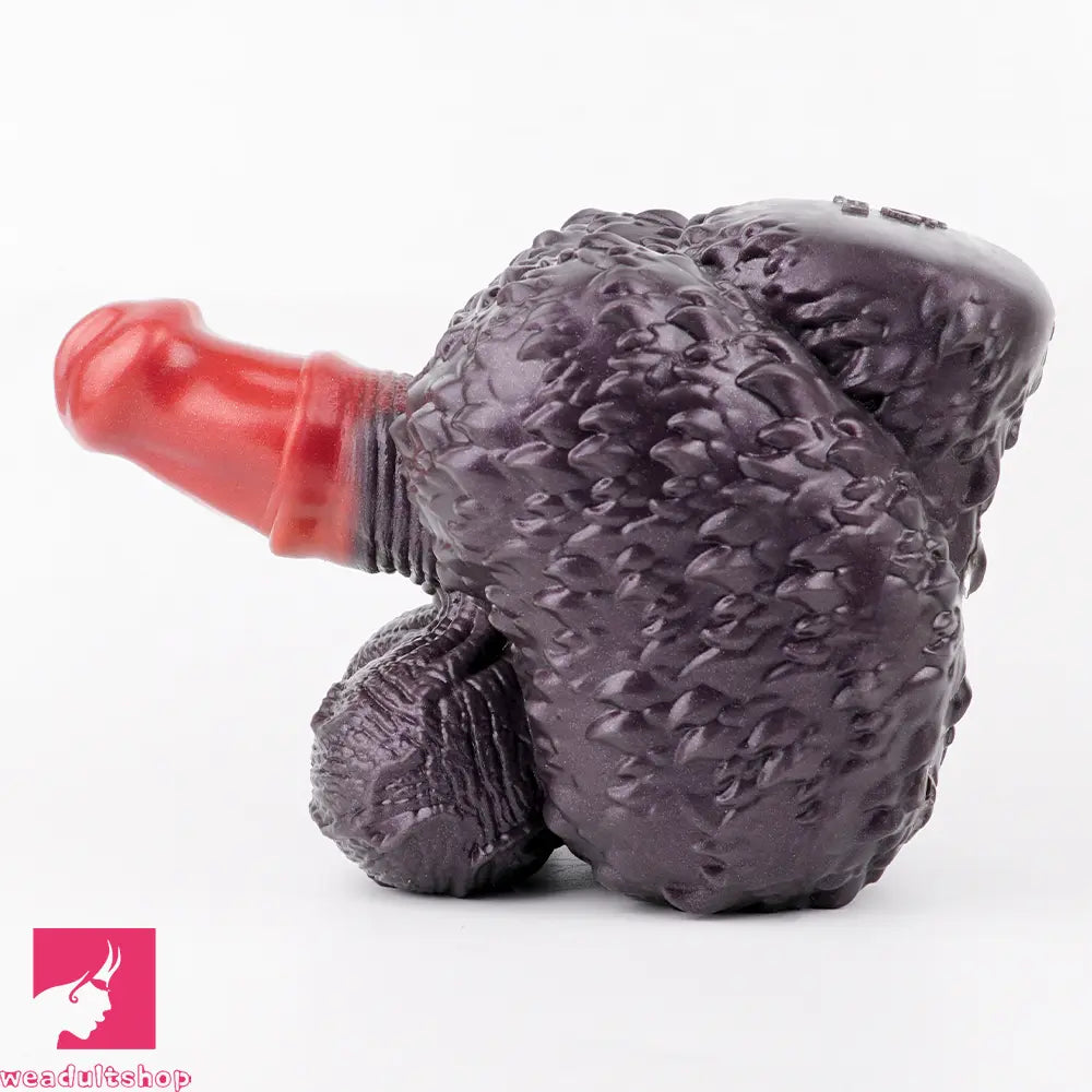 8.07in Monkey Penis Silicone Dildo Big Ass Masturbator For Sensory Love