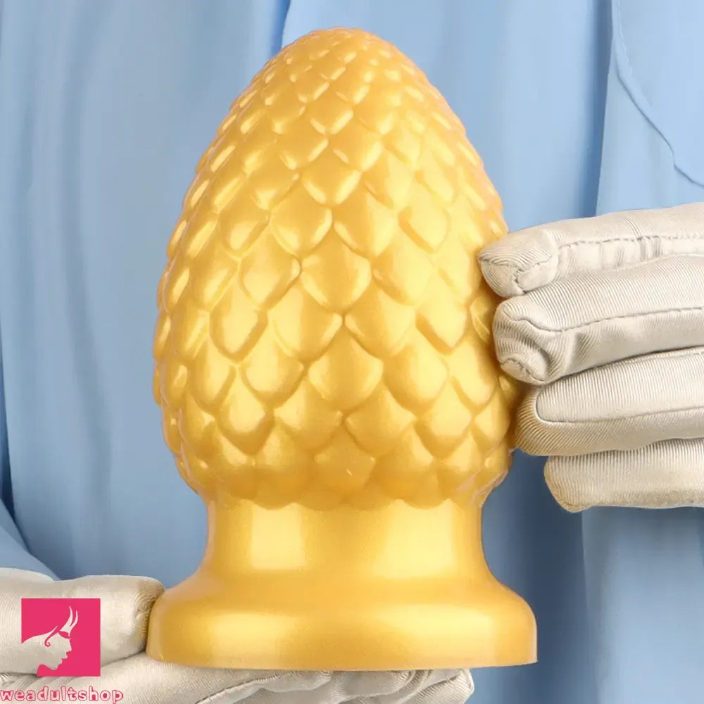 3.93in 5.9in Newbie Anal Cock Masturbator Silicone Soft Butt Plug Dildo