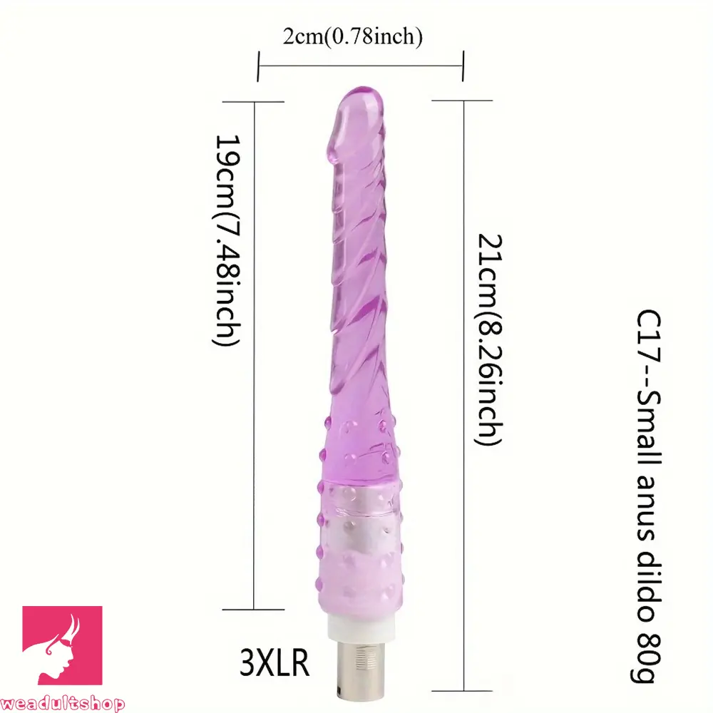 Fucking Dildo Machine With Realistic Dildo Women With 3XLR Connector