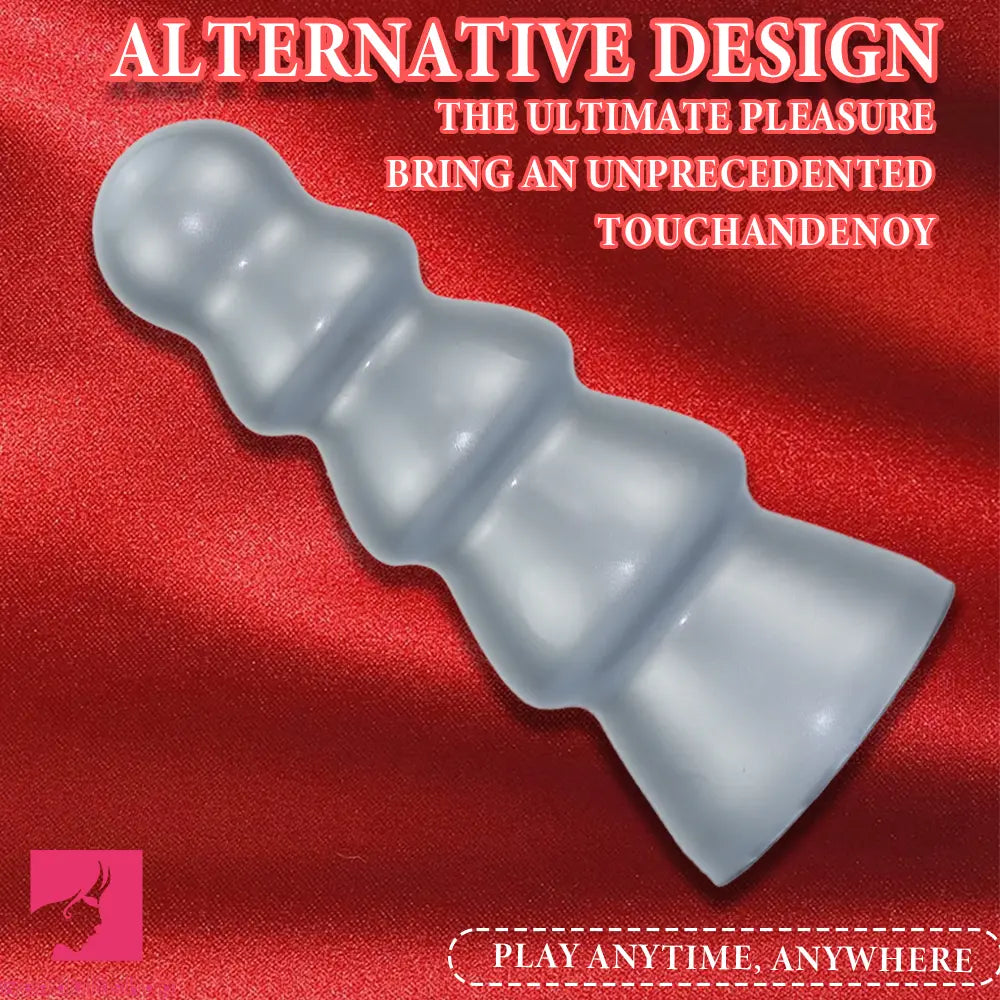 5.03in 7.67in 9.85in Odd Fantasy Butt Plug Dildo Suction Cup Adult For Couple