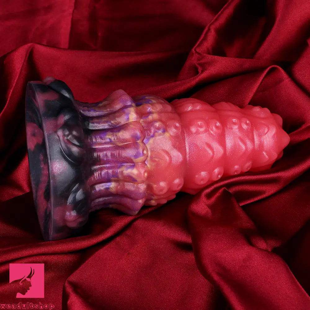 5.83in Fantasy Odd Silicone Soft Cock Dildo Hands-Free Clit Stimulator