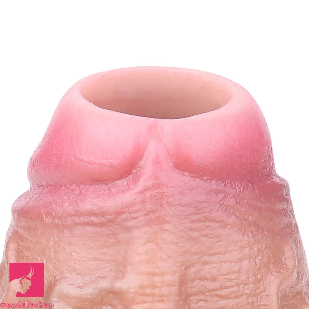 3.93in Realistic Penis Cock Dildo Small Sleeve Extender For Big Penis Toy