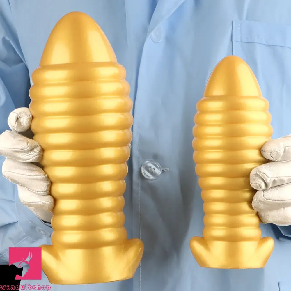 5.11in 7.08in 9.05in Dragon Egg Thread Silicone Soft Big Butt Cock Dildo