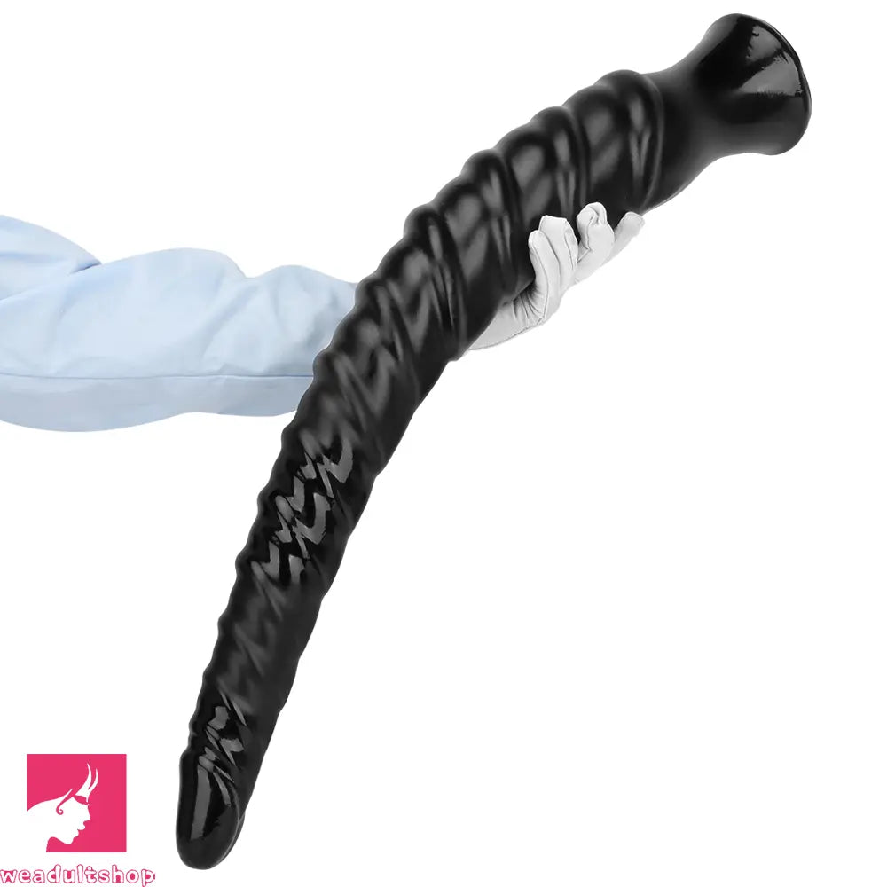 29.34in Super Long Large Masturbator PVC Anal Expansion Spiral Big Dildo