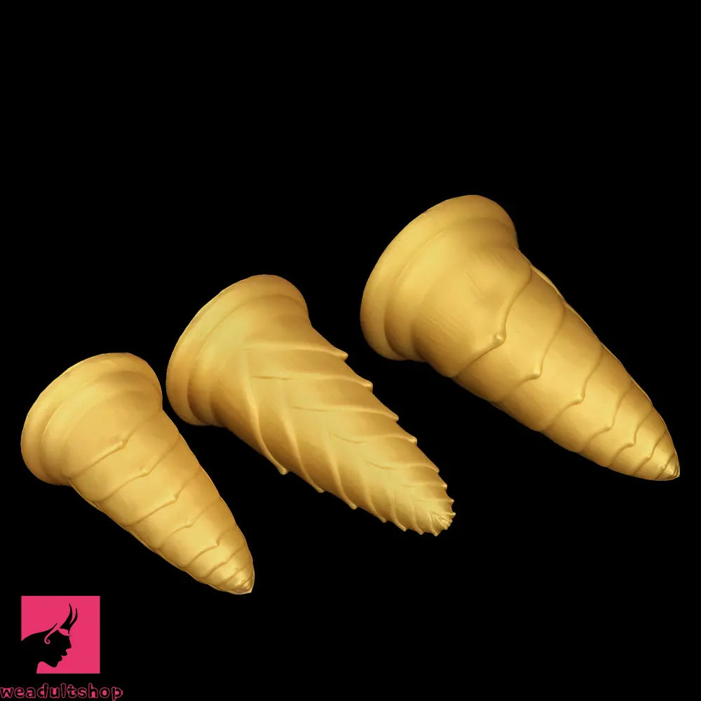 5.7in 7.08in 8.46in Bamboo Shoots Penis Anal Plug For Fisting Dildo Cock Toy