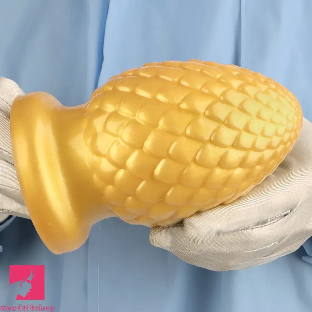 3.93in 5.9in Newbie Anal Cock Masturbator Silicone Soft Butt Plug Dildo