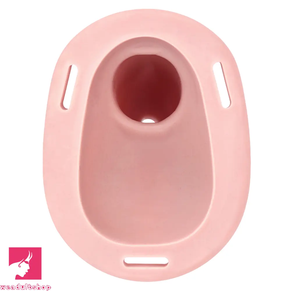 4.57in Real Hollow Chastity Cage Dildo For Women Men Gay Cock Dildo