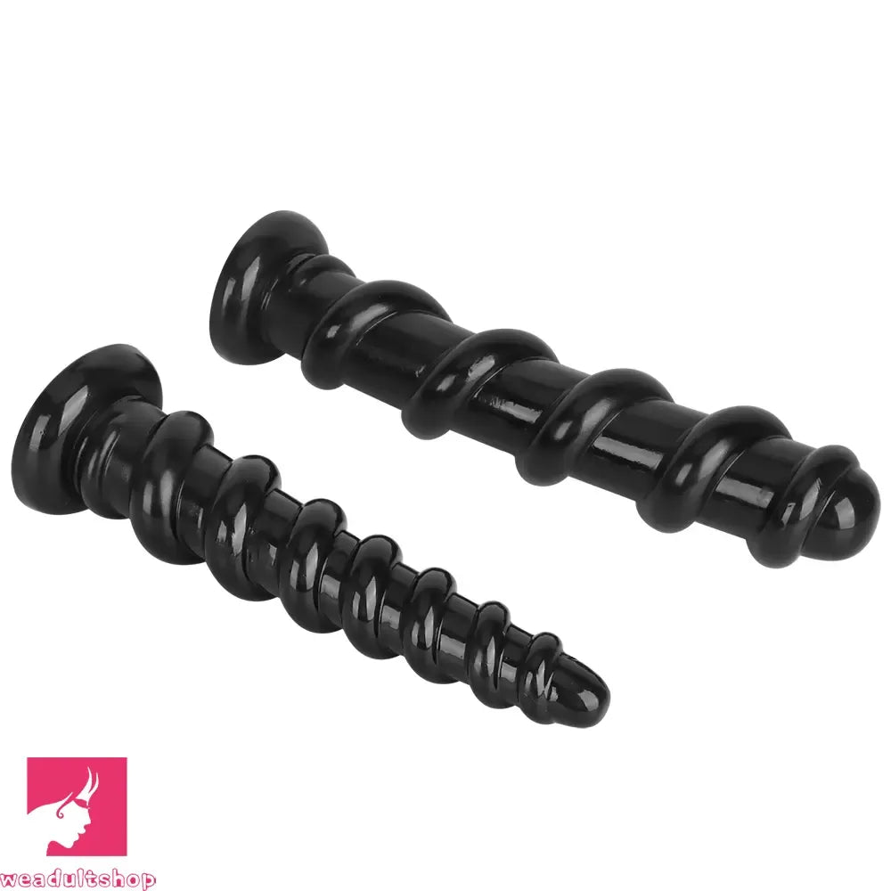 11.02in 13.18in Spiral PVC Big Anal Plug Dildo Adult Sex Toy For Sex Love