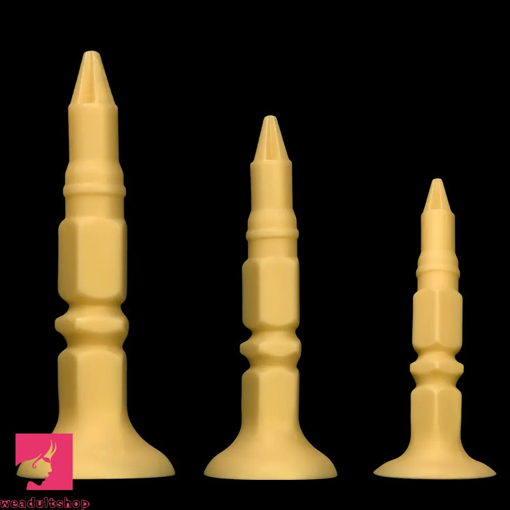 12.6in 14.56in 17.71in Pointed Tip Huge Long Silicone Soft Butt Plug Cock Dildo
