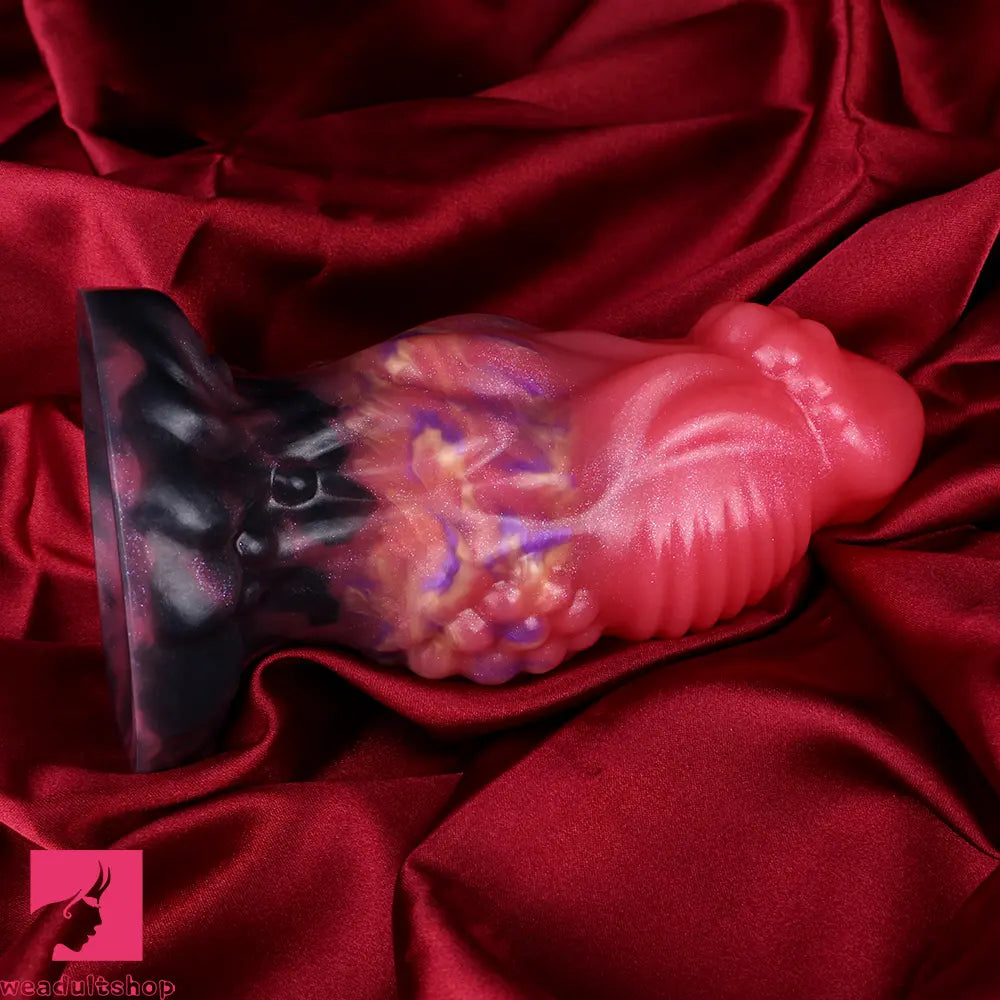 5.51in Fantasy Monster Thick Odd Dildo Silicone Soft Sex Toy For Clit