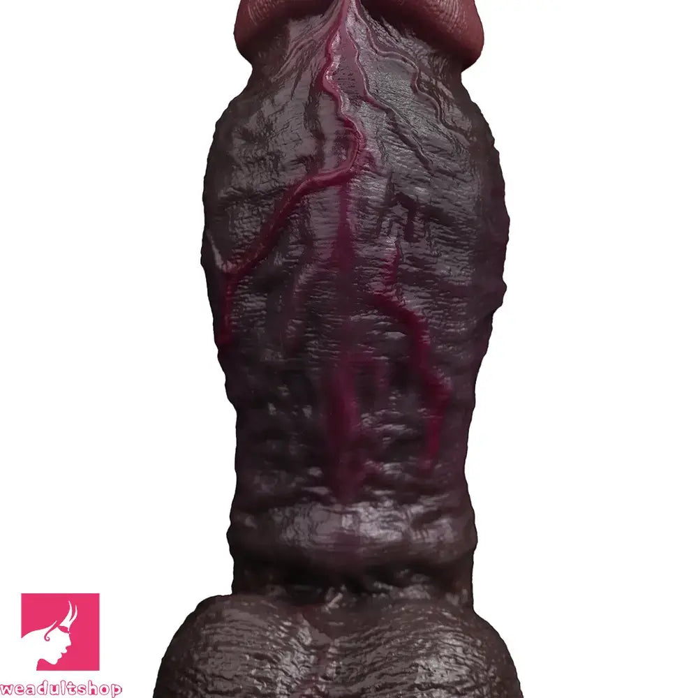 8.98in Real Feel Dual Density Silicone Soft Real Dildo Hands-Free Cock Toy