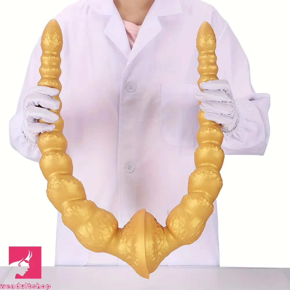 13.38in 15.35in 17.32in 19.48in Super Long Big Clit Silicone Huge Anal Dildo