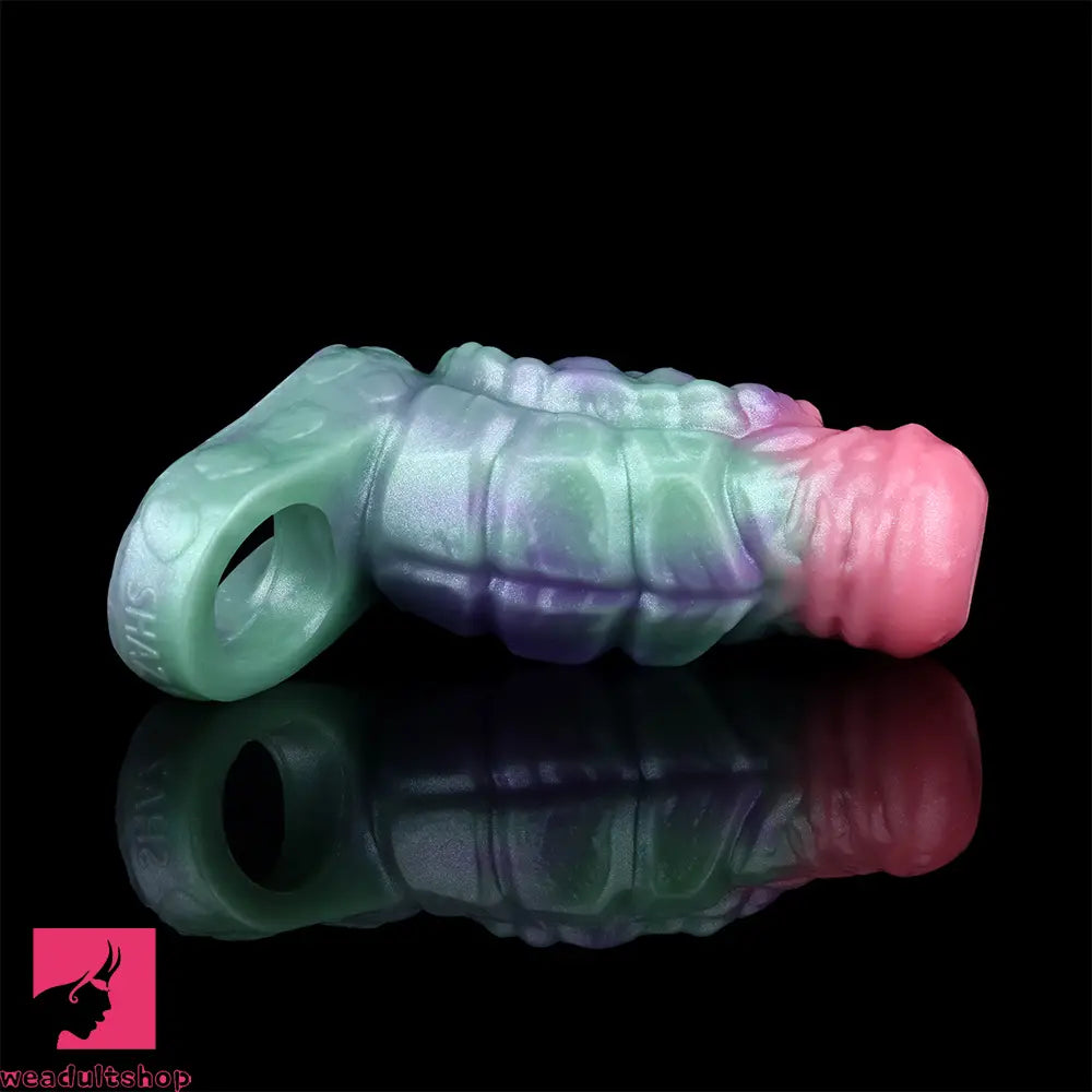 4.84in Gloomthorn SHAZ-3020 Fantasy Hollow Dildo Sleeve Cock Extension