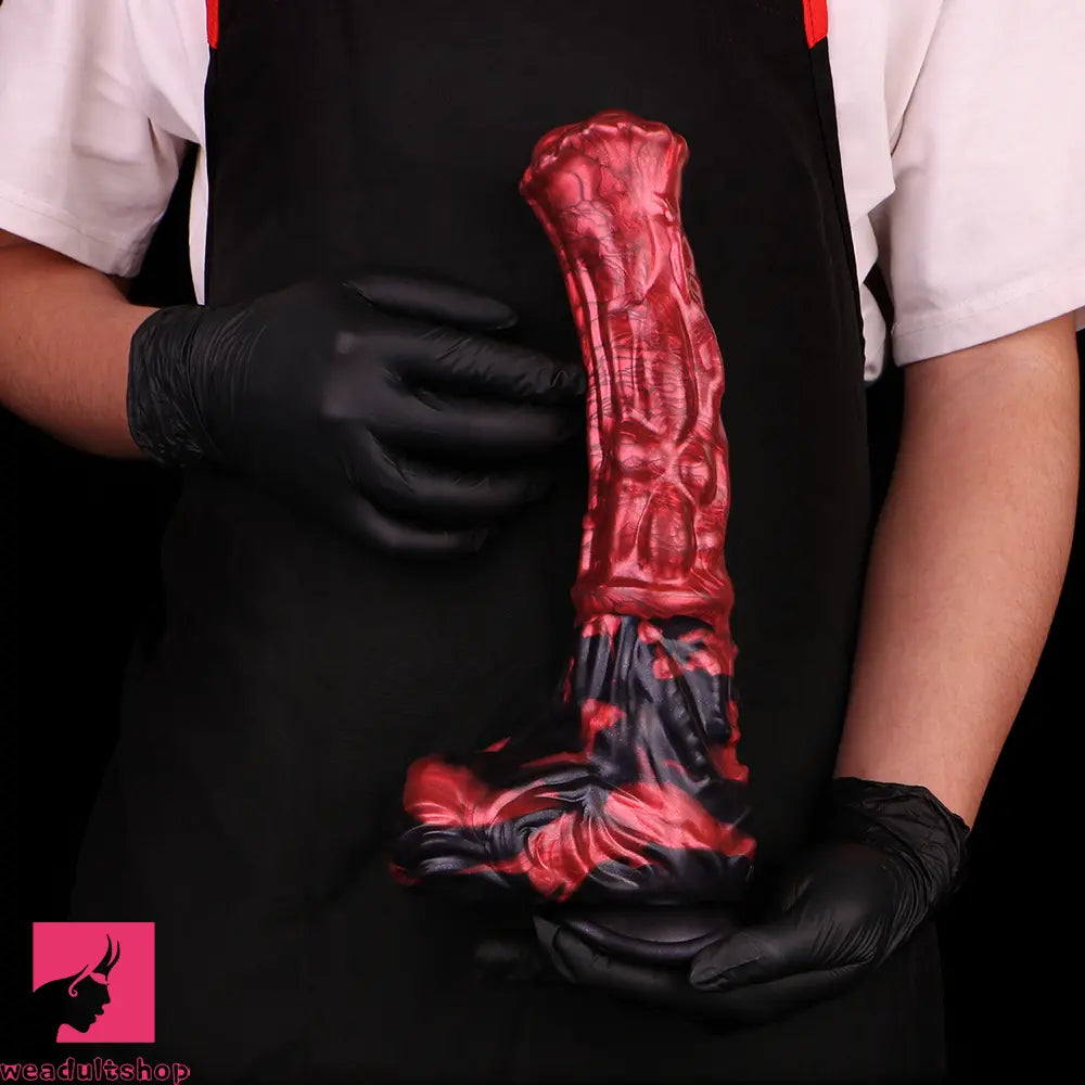 12.01in Horse Cock Dildo With Strong Suction Cup For Hands-Free Toy