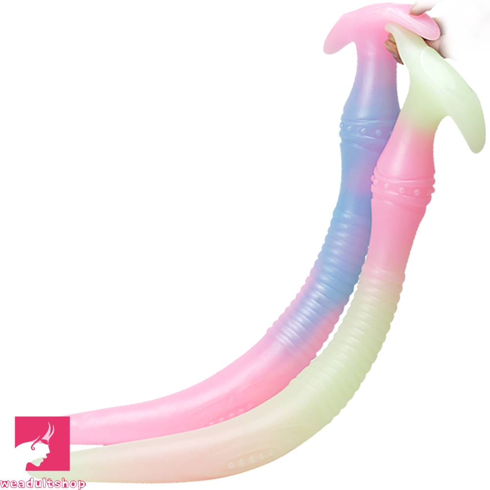 11.02in 15.35in 21.65in Long Huge Prostate Clit Monster Luminous Dildo