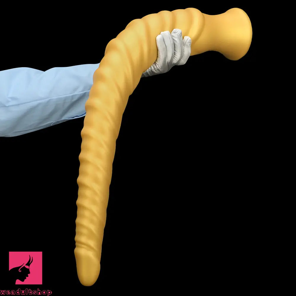 29.34in Extra Long Large Silicone Thread Soft Dildo Masturbator For Sex