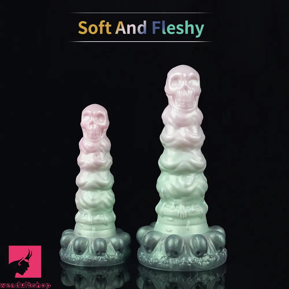 7.09in 9.06in Liquid Silicone Strange Backyard Soft Fantasy Anal Dildo