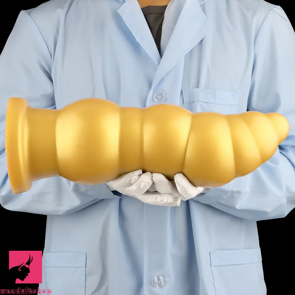 10.23in 14.56in Giant Cock Butt Plug Small Head Silicone Soft Thick Dildo