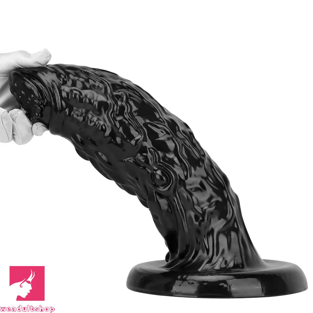 13in Alien PVC Black Long Simulation Super Large Cock Dragon Thick Dildo