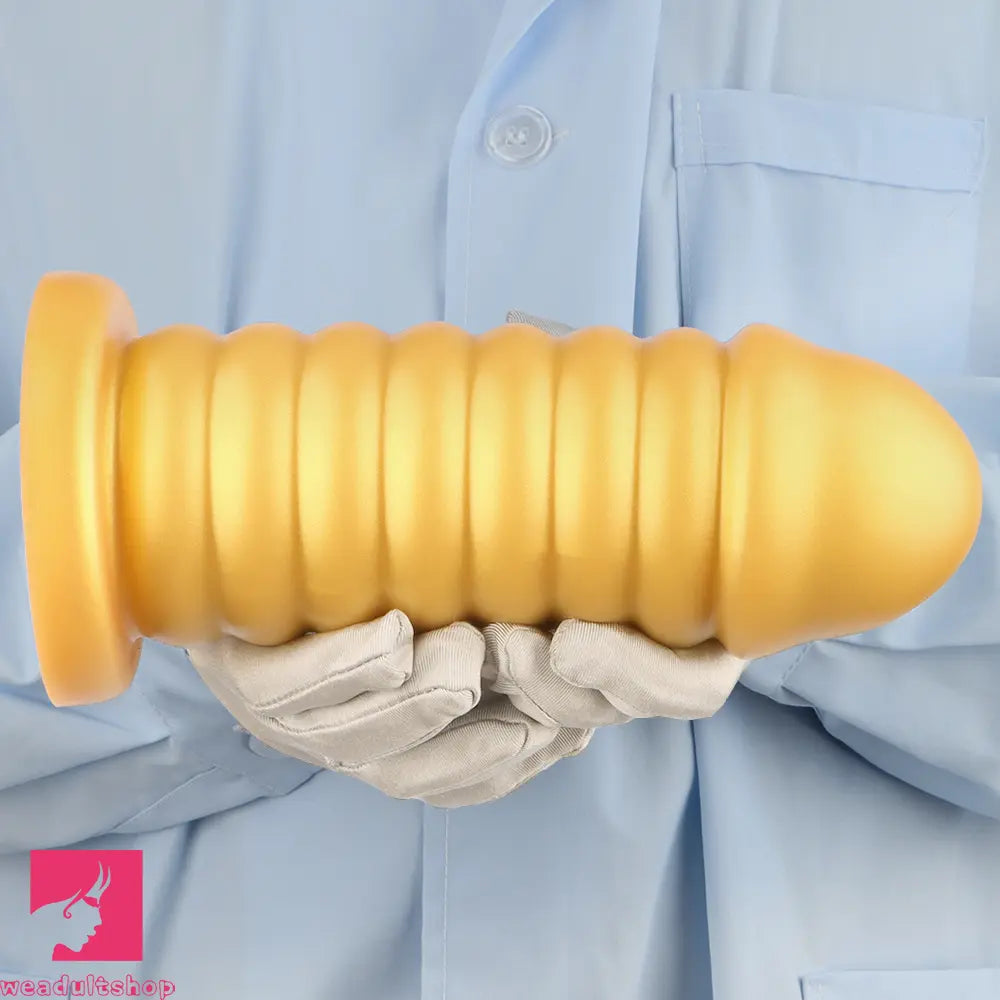 6.7in 9.05in Silicone Suction Cup Soft Bead Anal Plug Dildo For Anal Clit