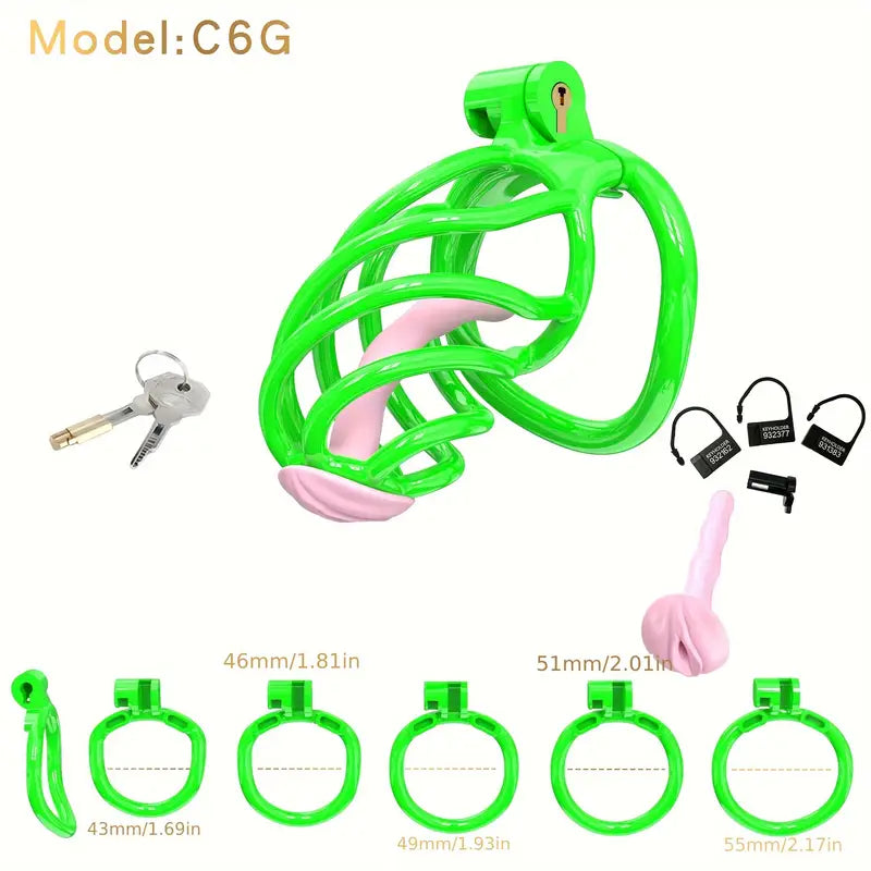 Chastity Cage Plastic Utheral Lock Cobra CB Chastity Lock For Single Parties