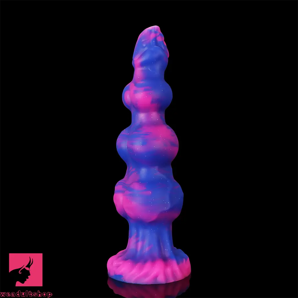 7.48in 8.66in 10.43in Monster Knot Silicone Fantasy Dildo G-spot Odd Cock
