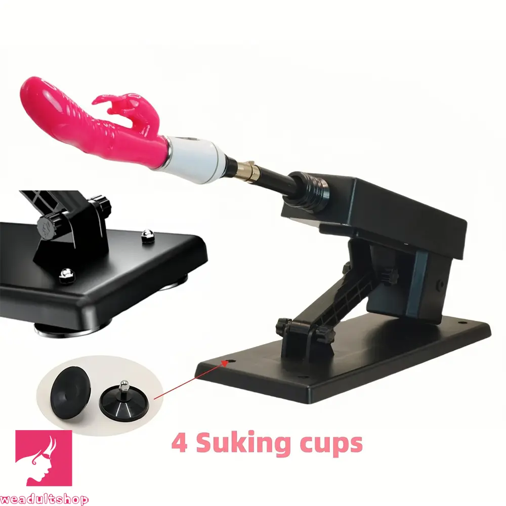 Fucking Stretch Pump Dildo Machine with-7-attachments-for-3-xlr-connector