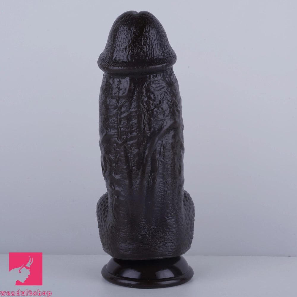 8in Big Fat Dildo Real Skin Lifelike Sex Toy For Women Men Lesbian Sex